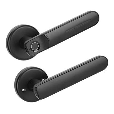 Imagem de Lock Intelligent Fingerprint Bloqueio de Porta Keyless Entrada de Segurança Punho Locks para Home Apartamento Office Smart Porta Lock YYDFPIIA
