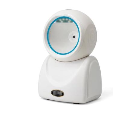 Imagem de Daconovo 1D 2D QR Desktop Scanner de código de barras com fio Plataforma de alta velocidade Leitor de detecção automático mãos-livres Porta USB Plug&Play Compatível com janela Sistema Android Sensor C