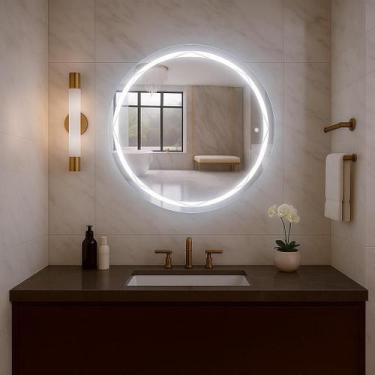 Imagem de Espelheira 80X80 E08 Polido Sup Par Led Jat 01 Branco 110 - Vmex