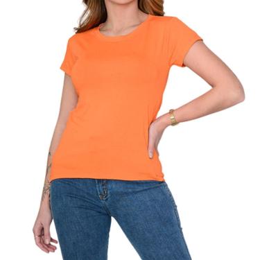 Imagem de Blusa Feminina LZT Baby Look Laranja - 578-Feminino