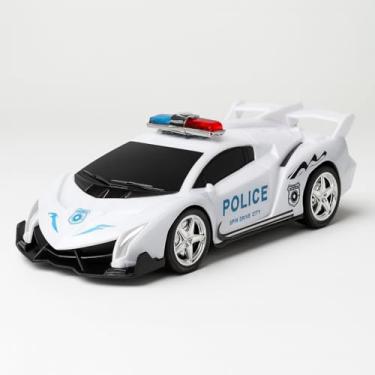 Imagem de Carrinho de Controle Remoto Polícia Infantil 7 Funções Brinquedo Educativo e Divertido para Crianças