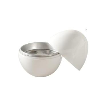 Imagem de Cozedor de Ovos para Micro-ondas, 16cm x 13cm, Capacidade 1-4 Ovos, com Bandeja e Travamento