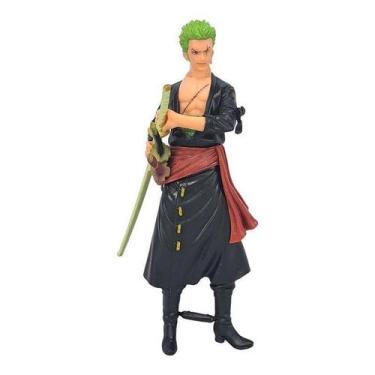 Imagem de Boneco Roronoa Zoro One Piece Action Figure 1:9 - Tenda Medieval