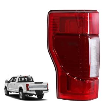 Imagem de AUTOARIUM Luz traseira de LED adequada para Ford F250 F350 Super Duty 2020 2021 2022 Luzes traseiras lado esquerdo substituição LC3Z13405E com ponto cego (módulo não incluído)