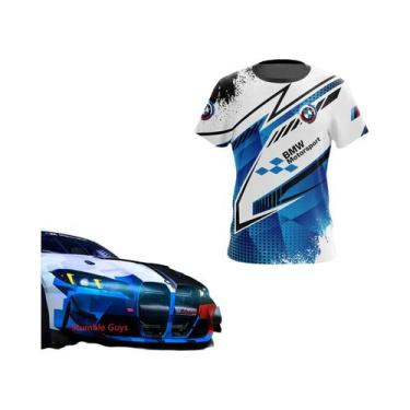 Imagem de Camiseta Masculina De Manga Curta BMW Summer M Power Sports Racing Car