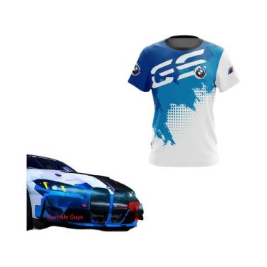 Imagem de Camiseta Masculina De Manga Curta BMW Summer M Power Sports Racing Car