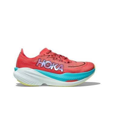 Imagem de HOKA Tênis masculino Mach X 2, Coral elétrico, 43