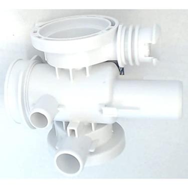 Imagem de Samsung DC61-02017D Tampa da bomba de drenagem da arruela peça genuína do fabricante do equipamento original (OEM)