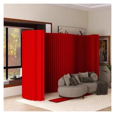 Imagem de Room divider Divisórias de sala portáteis e móveis, tela de papel escalável, painel de parede de acordeão de partição temporária(3X1.8M/9.8X5.9FT)