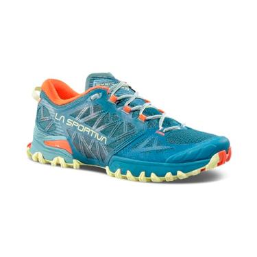 Imagem de La Sportiva Bushido III Performance Mountain/Trail Tênis de corrida masculino, Everglade/Zest, 34