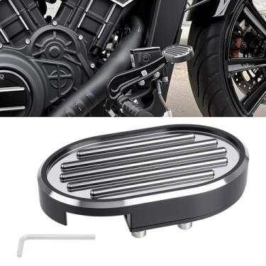 Imagem de Bravema Capa de pedal de freio estendida para Indian Scout 2025, almofada de freio de alumínio CNC Billet adequada para 2025 Scout Bobber Classic Limited Super Scout Acessórios de freio de motocicleta