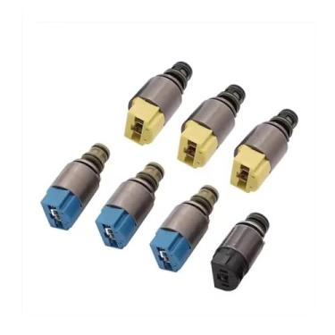 Imagem de Novo kit de transmissão de válvula solenoide de 7 peças compatível com BMW 128i X5 X3 X4 Z4 Audi S4 S8 A4 A6 A8 Q7 Jaguar 6HP19 6HP26 1068298044
