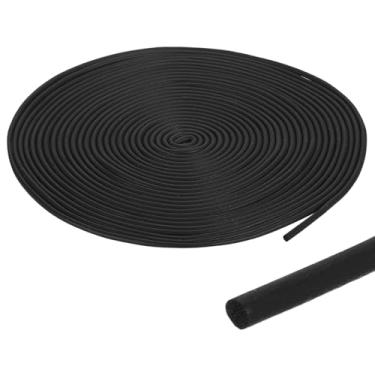 Imagem de PATIKIL Haste de suporte de espuma preta, 0,4 cm x 30 pés tira de vedação climática de borracha EPDM enchimento de junta de expansão de concreto para vedação de juntas de lacunas e enchimento de