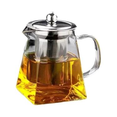 Imagem de Chaleira De Vidro Com Infusor Conjunto De Chá Jarra Utensílios Para Co