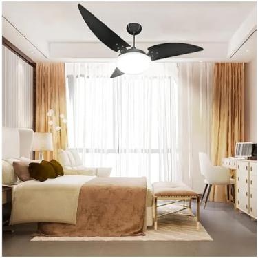 Imagem de VENTILADOR DE TETO VENTEX NORONHA COM LUMINARIA DE VIDRO P/DUAS LAMPADAS (110, Volts)