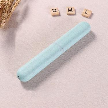 Imagem de Estojo para Escova de Dentes Viagem Leve Portátil - Rack Plástico à Prova Armazenamento Box