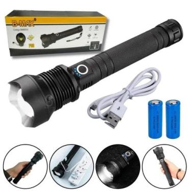 Imagem de Lanterna P90 Mais Forte Do Mundo Ultra Potente Sitio Fazenda - BMAX