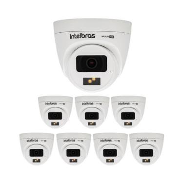 Imagem de Kit 8 Câmeras Multi HD 2 Megapixels 20m Full HD VHD 3220 D Full Color 
