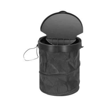 Imagem de Lixeira Dobrável À Prova De Vazamentos E Impermeável Para Carro Com Ta