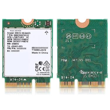 Imagem de Naroote Placa de Rede Sem Fio 9461NGW de Alta Velocidade 433Mbps para Interface M.2, Placa WiFi 2.4G/5G para 5.0, Compatível Com Desktops,