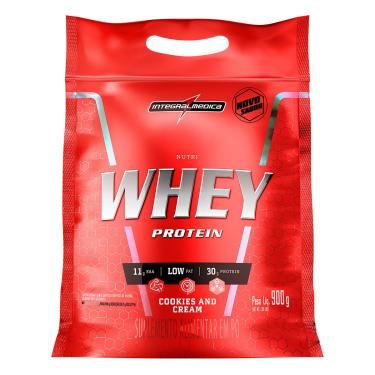 Imagem de Whey Protein Nutri Pouch IntegralMédica 900g-Unissex