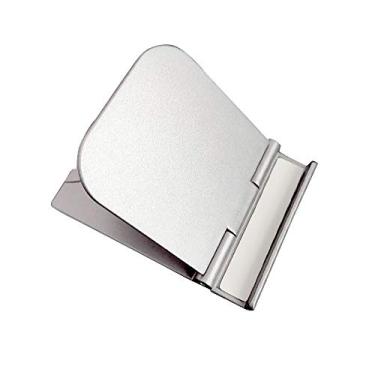 Imagem de Suporte para Celular Ajustável Tablet Apoio de Mesa Dock Universal Compatível com Tablets Celulares Plegável Ângulo Visão Almofadas Borracha Resistentes Tamanho Compacto