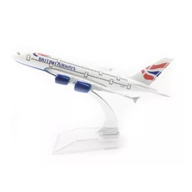 Imagem de British Airways Airbus A380 Miniatura Aeronave Comercial