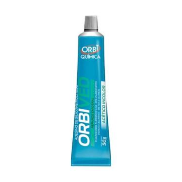 Imagem de Silicone Acético Incolor Vedação Orbived Orbi 50g - Fiat