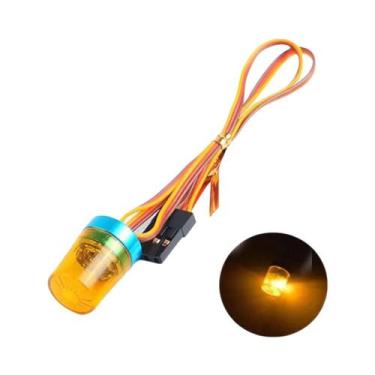 Imagem de Barra De Luz LED Rotativa E Piscante Para Carros RC Tamiya 1/10 1/14 -