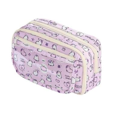 Imagem de Estojo De Lápis De Desenho Animado De Capivara Fofa, Estojo De Lápis D