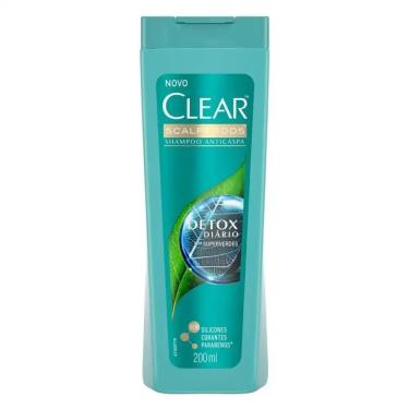 Imagem de Shampoo Anticaspa Detox Diário Clear 200ml