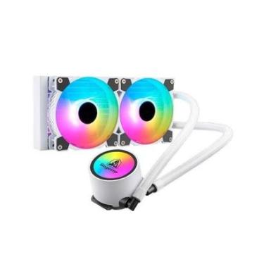 Imagem de Water Cooler Segotep Beiced, ARGB, 240mm, AMD/Intel, - SEG-WC-BEL360W-WW-Unissex