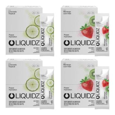 Imagem de LIQUIDZ® - Eletrólitos Zero Açúcares 2 Sabores 4Cx-56 sachês-Unissex