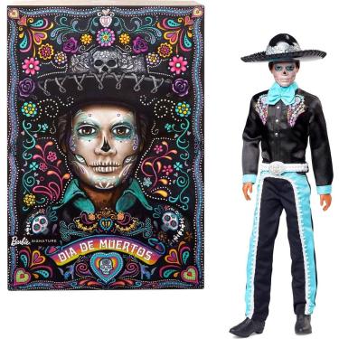 Imagem de Boneco Ken Dia De Los Muertos Barbie Signature Mattel
