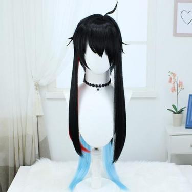 Imagem de Peruca de cosplay Honkais Stars Rails Dans Hengs Imbbitors Lunaes - yi