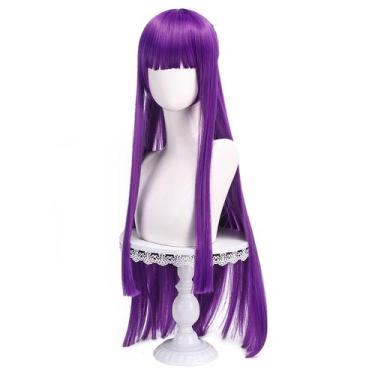 Imagem de Peruca de cosplay Frierens Beyonds Journeys Ends Ferns 85cm - yiweisai