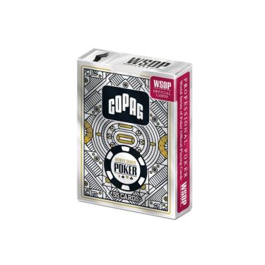 Imagem de Baralho Wsop Unitario Preto Poker Size Copag 55 Cartas Jogo