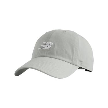 Imagem de Boné New Balance 6 Panel Core Cinza e Branco Unissex-Unissex