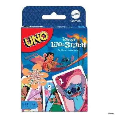 Imagem de Uno Lilo Stitch Jogo De Cartas - Mattel JCC10