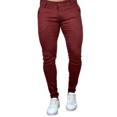 Imagem de Calça Alfaiataria Bordô Masculina Skinny - Paladho´s-Masculino