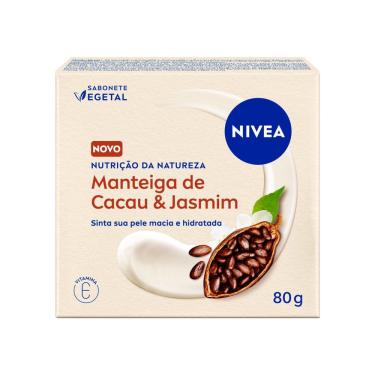 Imagem de Sabonete Vegetal NIVEA Nutrição da Natureza Manteiga de Cacau & Jasmim 80g