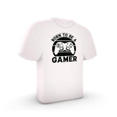 Imagem de Luminária Camiseta Born To Be Gamer Light