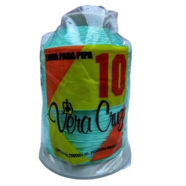 Imagem de 1 Linha Vera Cruz 1000 Jardas Para Pipa Fio10 Colorida