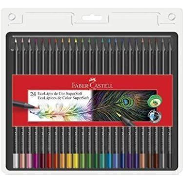 Imagem de Lápis De Cor 24 Cores SuperSoft Faber Castell Lapis De Cor 24 Cores Su