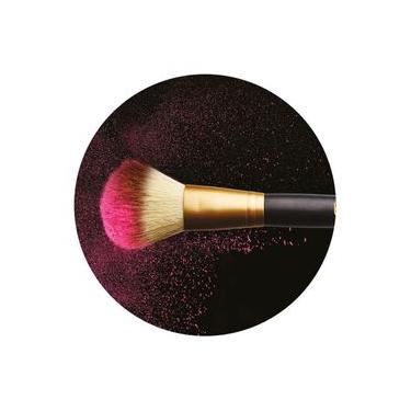 Imagem de Pincel para Pó Facial ou Blush Be Emotion - Make Up Preto