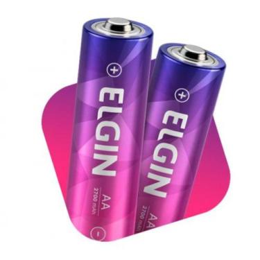 Imagem de Pilha recarregável AA 2.700 mAh com 2 unidades - Elgin, 2