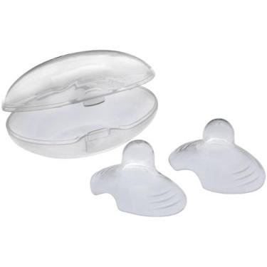 Imagem de Protetor para Seios Buba em Silicone com Case - 2 Unidades