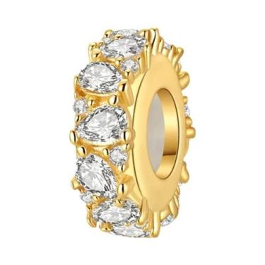 Imagem de Pingentes E Berloques Femininos De Prata Esterlina 925 Com Formatos De