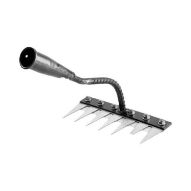 Imagem de Enxada De Jardinagem De Ferro, Rastelo Para Capina E Afrouxamento Do S