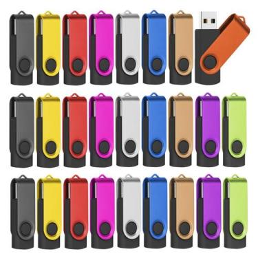 Imagem de Flash Drives EASTBULL 2GB USB 2.0 Memory Stick, pacote com 50 unidades